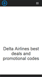 Mobile Screenshot of delta-airline-voucher.putivnyk.com