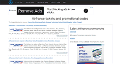 Desktop Screenshot of airfrance-promo.putivnyk.com