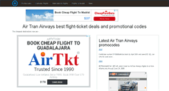 Desktop Screenshot of airtran-discount-coupon.putivnyk.com