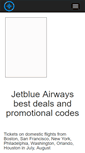 Mobile Screenshot of jetblue-promotional.putivnyk.com